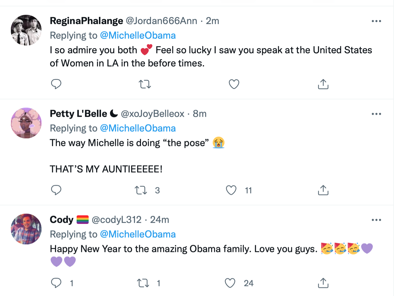 Screen-Shot-2022-01-01-at-6.56.53-PM Michelle Obama Issues Heart-Warming New Year Message Of Love Featured Politics Social Media Top Stories Twitter 