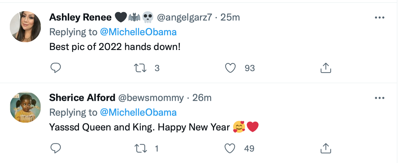 Screen-Shot-2022-01-01-at-6.58.03-PM Michelle Obama Issues Heart-Warming New Year Message Of Love Featured Politics Social Media Top Stories Twitter 