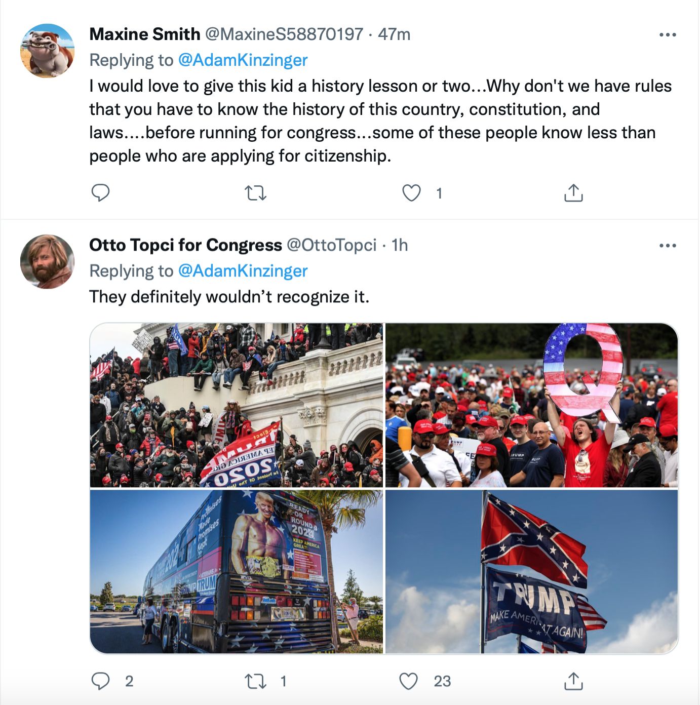 Screen-Shot-2022-01-01-at-9.15.42-PM Adam Kinzinger Trashes Madison Cawthorne For Being A Traitor Crime Donald Trump Election 2020 Featured Politics Top Stories Twitter 