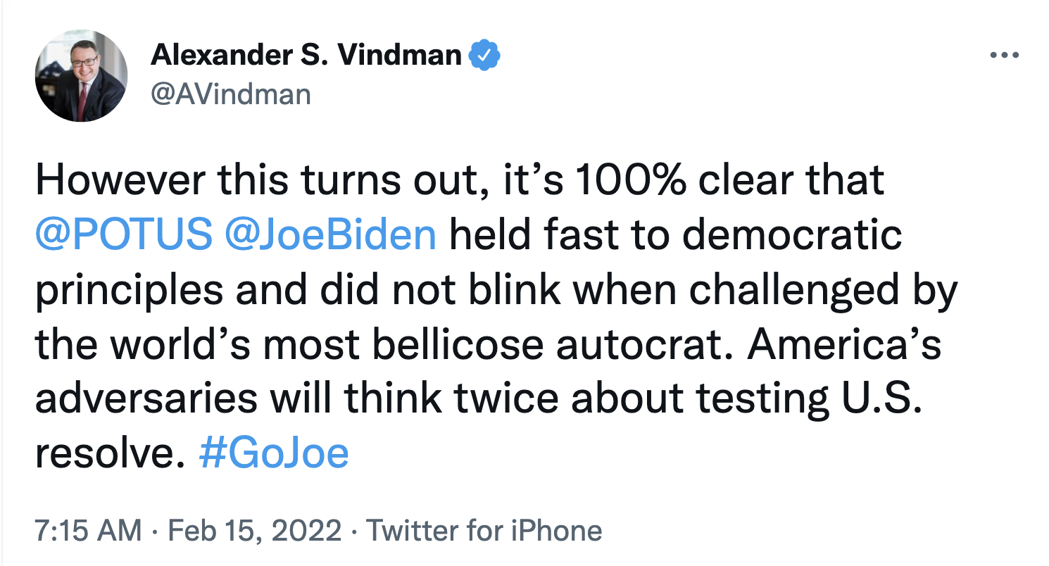 Screen-Shot-2022-02-15-at-8.17.42-AM Alexander Vindman Heaps Praise On Biden For Outmaneuvering Russia Donald Trump Featured Foreign Policy Politics Top Stories 