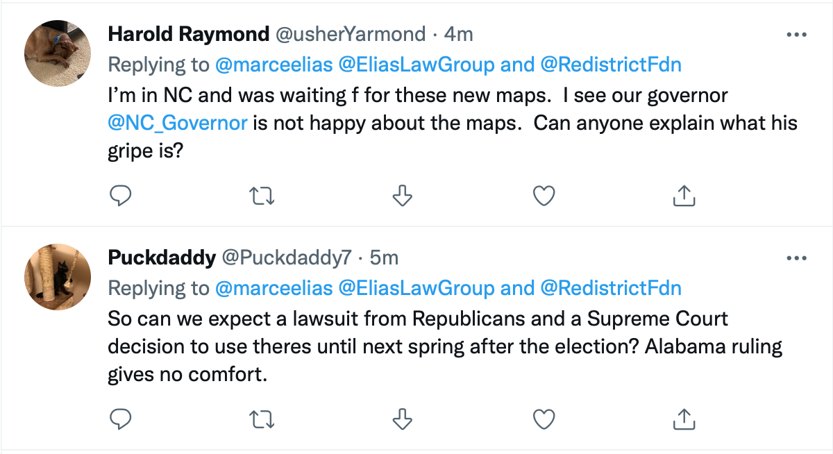 Screen-Shot-2022-02-23-at-2.28.00-PM North Carolina Court Thoroughly Rejects GOP Gerrymandering Attempt Civil Rights Featured Politics Top Stories Twitter 