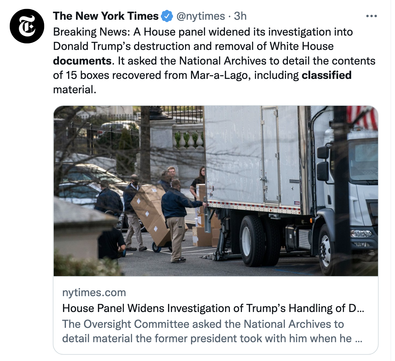 Screen-Shot-2022-02-25-at-8.52.06-AM Federal Investigation Of Trump Document Theft Expands In Congress Crime Donald Trump Featured Politics Top Stories 