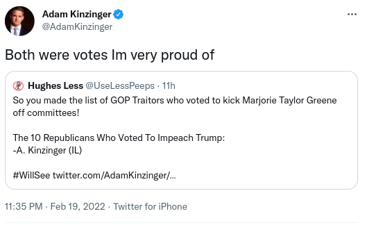Screenshot-2022-02-20-10.35.22-AM Adam Kinzinger Publicly Embarrasses Matt Gaetz During Weekend Tweets Donald Trump Politics Social Media Top Stories 