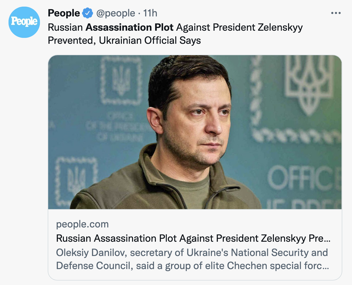 Screen-Shot-2022-03-02-at-10.23.19-AM Assassination Attempt Of President Zelenskyy Thwarted In Ukraine Corruption Crime Politics Top Stories 