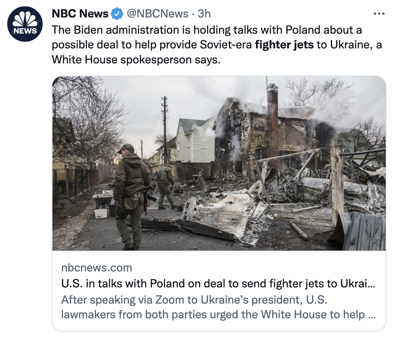 Screen-Shot-2022-03-06-at-1.36.29-PM Fighter Plane Shipment To Ukraine Via Poland Approved By US Corruption Featured Foreign Policy Politics Top Stories 