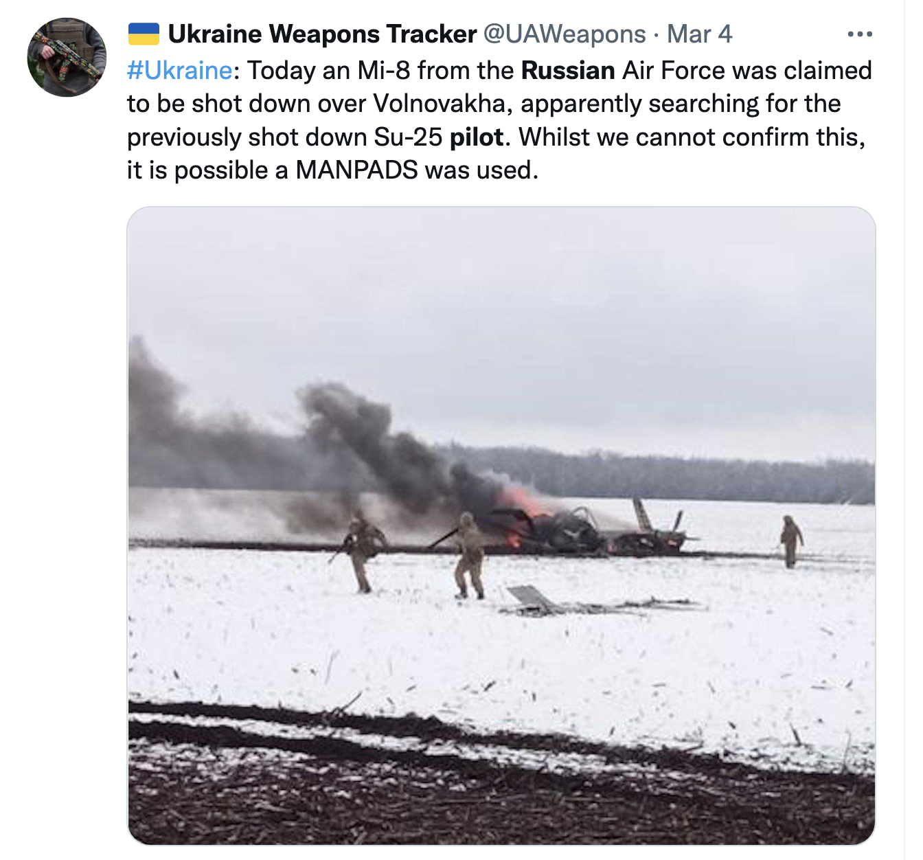 Screen-Shot-2022-03-06-at-3.54.24-PM Ukraine Shoots Down Multiple Russian Jets And Captures Pilot Corruption Featured Military Politics Top Stories 
