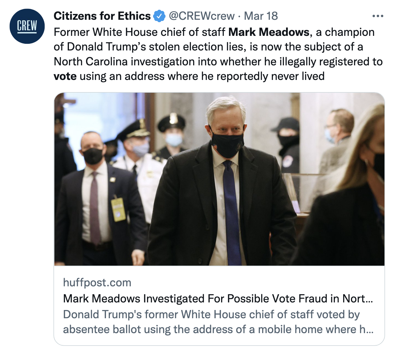 Screen-Shot-2022-03-23-at-11.25.42-AM Mark Meadows' Wife Accused Of Fraudulent Voter Registration Crime Featured Politics Top Stories White Privilege 