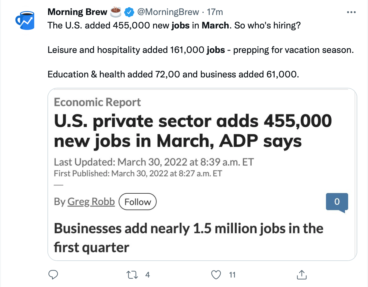 Screen-Shot-2022-03-30-at-10.47.40-AM Report Shows Biden Economy Surging Despite GOP Sabotage Economy Featured Joe Biden Politics Top Stories Twitter 
