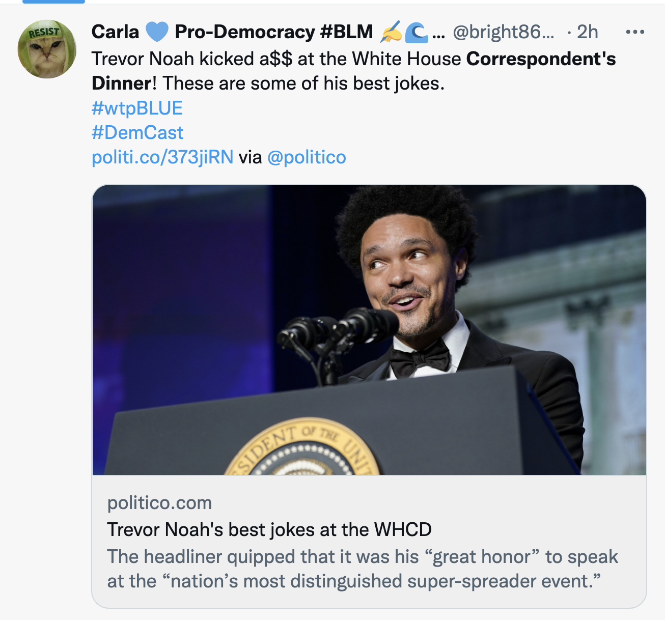 Screen-Shot-2022-05-01-at-9.55.40-AM Biden Shows Up Trump At WH Correspondence Dinner With A Zinger Featured Media Politics Social Media Top Stories 