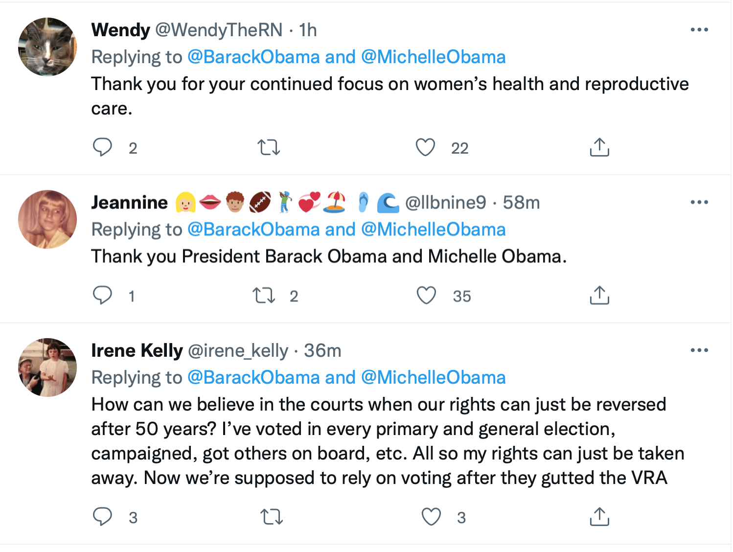Screen-Shot-2022-05-03-at-4.22.50-PM Barack & MIchelle Obama Rally America After SCOTUS Abortion Ban Abortion Featured Feminism Politics Sexism Top Stories Twitter Women's Rights 
