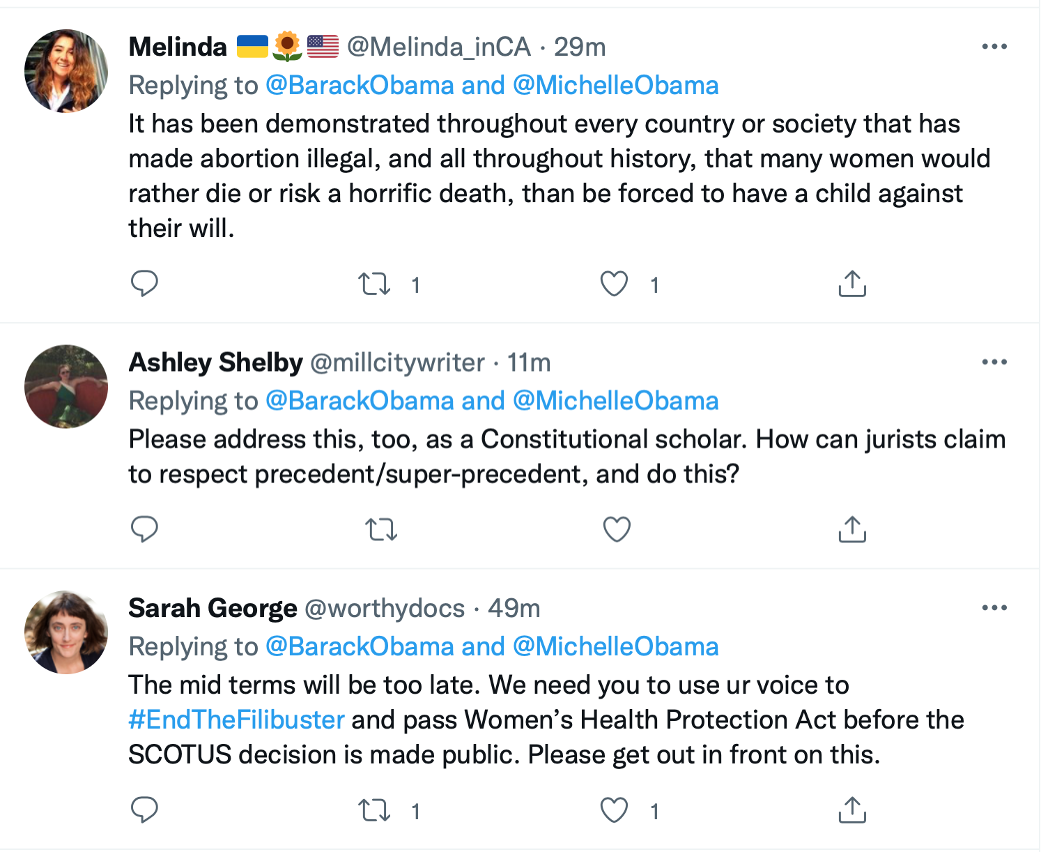 Screen-Shot-2022-05-03-at-4.24.44-PM Barack & MIchelle Obama Rally America After SCOTUS Abortion Ban Abortion Featured Feminism Politics Sexism Top Stories Twitter Women's Rights 
