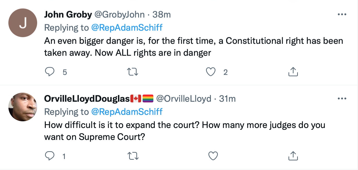Screen-Shot-2022-05-04-at-8.59.30-PM Urgent Expansion Of Supreme Court Called For By Adam Schiff Domestic Policy Featured Feminism Politics Sexism Top Stories Twitter Women's Rights 