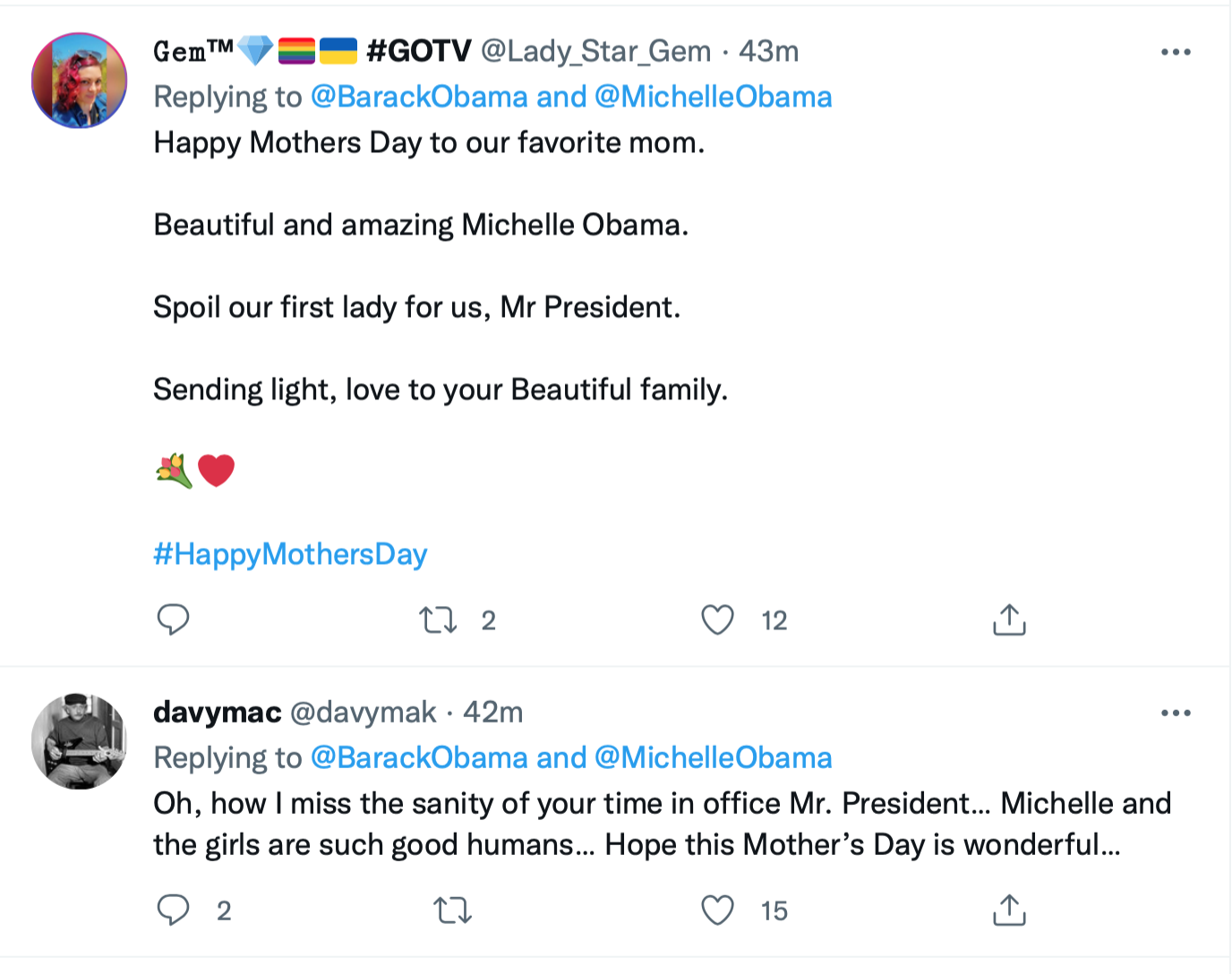 Screen-Shot-2022-05-08-at-12.18.22-PM Obama Tweets Heart-Warming Mother's Day Message To Michelle Featured Social Media Top Stories Twitter 
