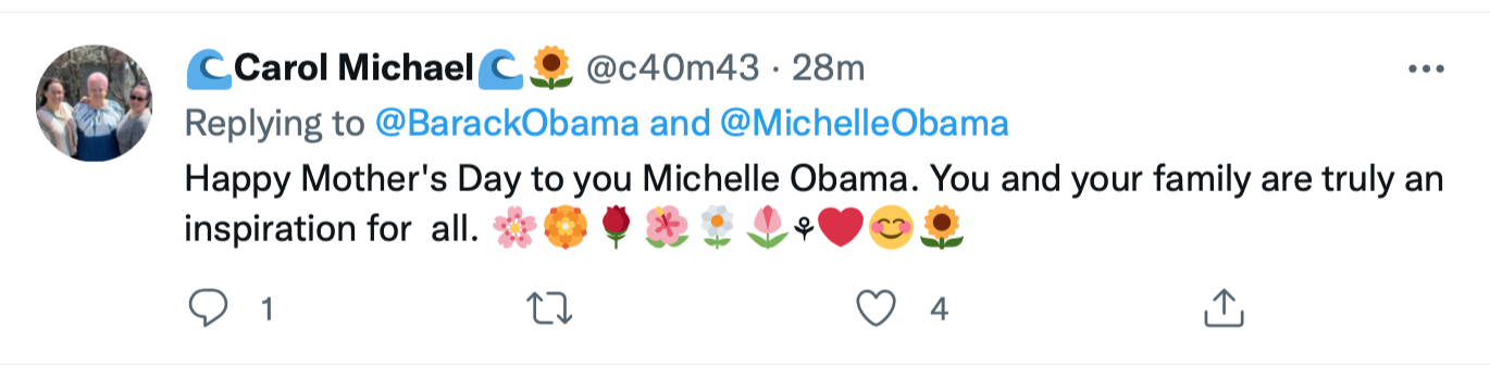 Screen-Shot-2022-05-08-at-12.18.50-PM Obama Tweets Heart-Warming Mother's Day Message To Michelle Featured Social Media Top Stories Twitter 