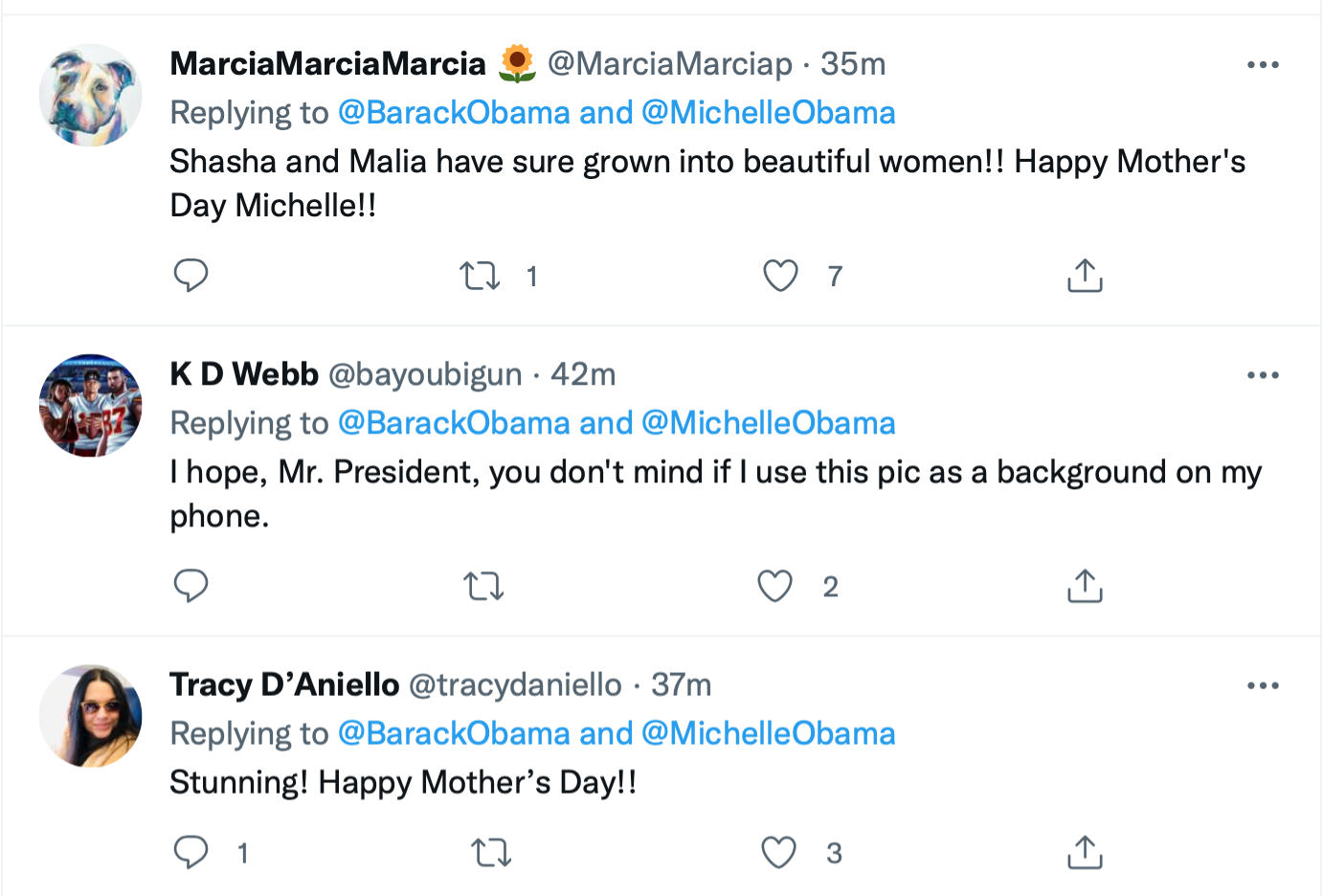 Screen-Shot-2022-05-08-at-12.20.12-PM Obama Tweets Heart-Warming Mother's Day Message To Michelle Featured Social Media Top Stories Twitter 