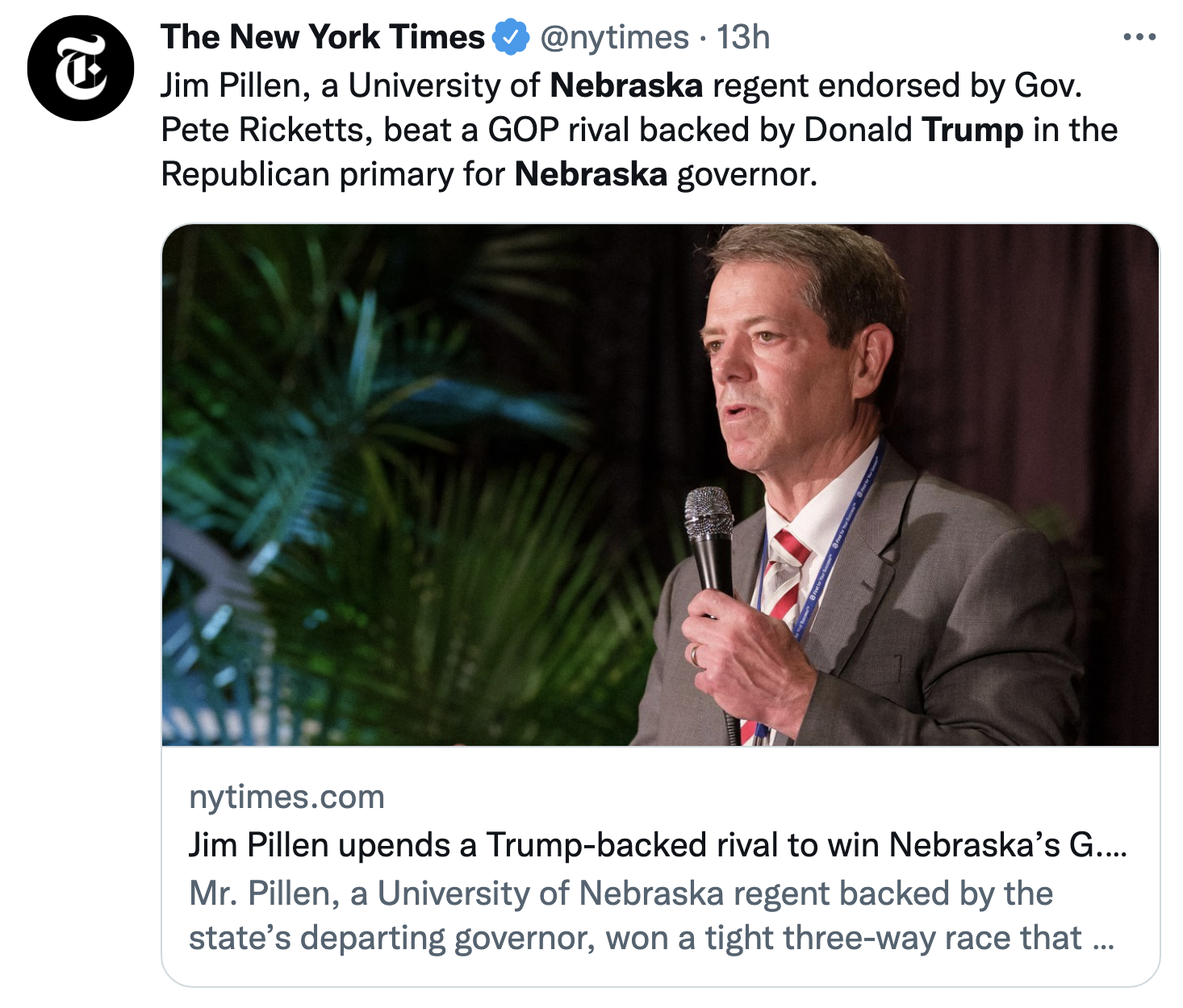 Screen-Shot-2022-05-11-at-11.51.20-AM Trump-Endorsed Candidate For Governor Flops Hard In Primary Domestic Policy Donald Trump Featured Politics Top Stories 