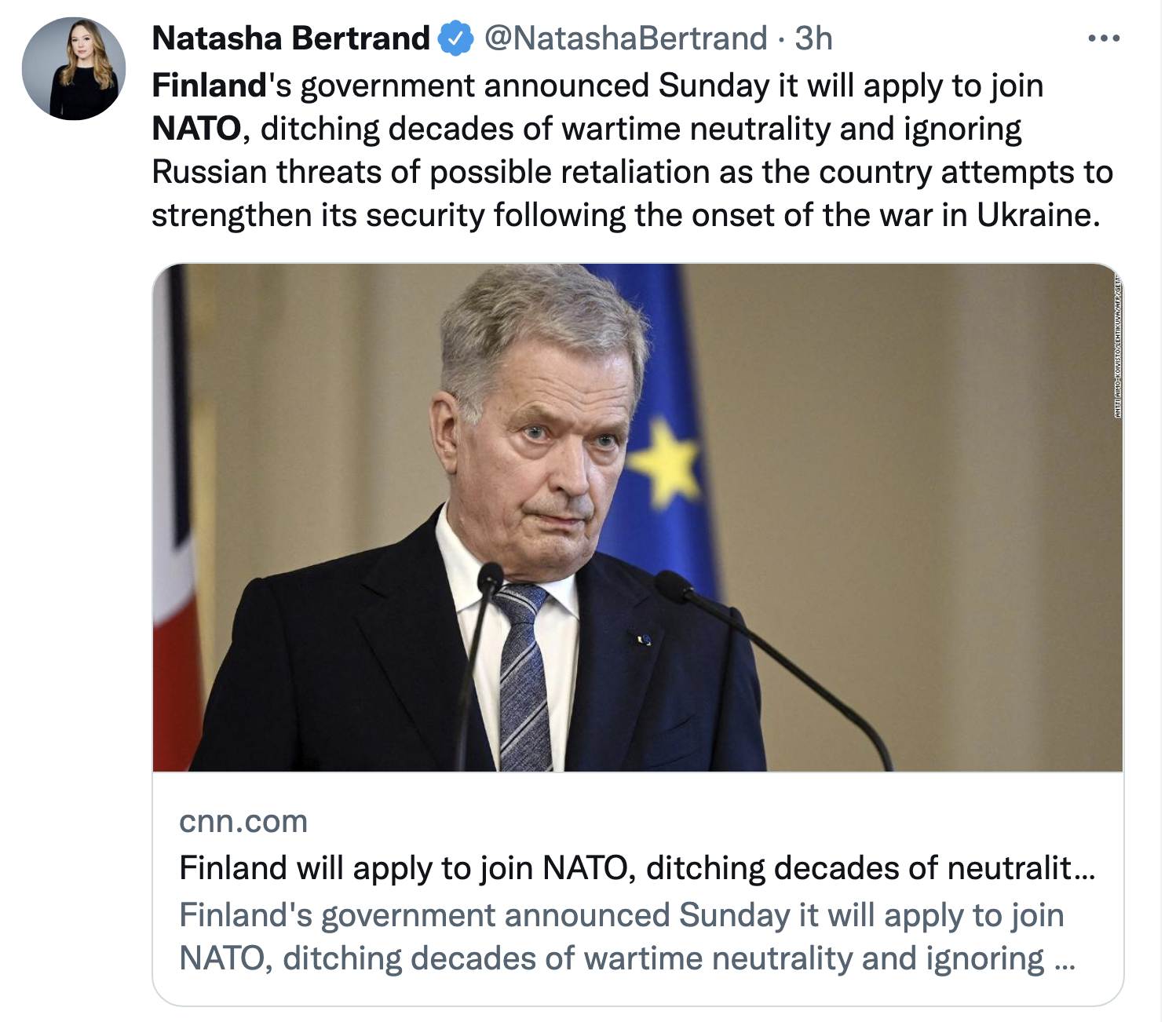 Screen-Shot-2022-05-15-at-10.15.20-AM Finland Ditches Neutrality & Announces Formal NATO Application Featured Foreign Policy Politics Russia Top Stories 