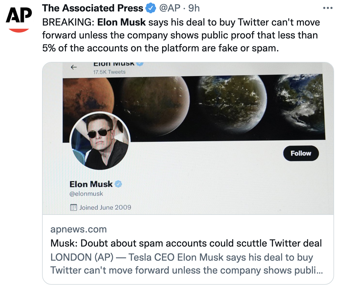 Screen-Shot-2022-05-17-at-1.36.53-PM Elon Musk's Acquisition Of Twitter Dealt A Major Blow Economy Featured Politics Stock Market Top Stories 