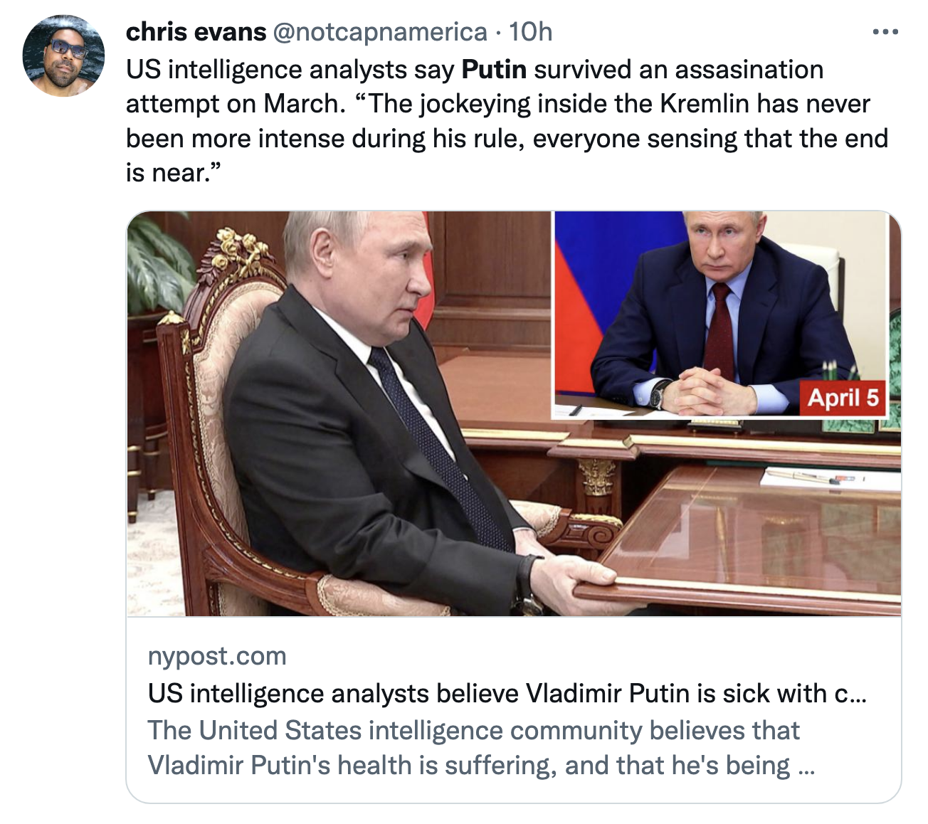 Screen-Shot-2022-06-03-at-9.18.45-AM 'Newsweek' Breaks Story Of Putin Undergoing Cancer Treatments Featured Foreign Policy Politics Russia Top Stories 