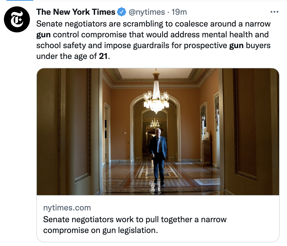 Screen-Shot-2022-06-08-at-11.15.01-AM New York Urgently Raises Semi-Auto Rifle Purchase Age To 21 Featured Gun Control Politics Terrorism Top Stories 