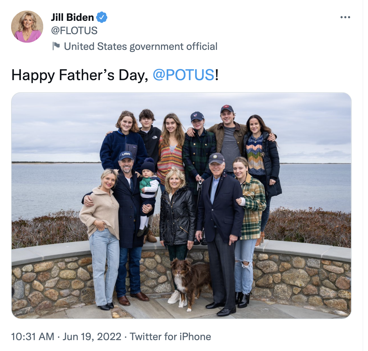 Screen-Shot-2022-06-19-at-11.16.03-AM Dr. Jill Biden Issues Father's Day Message Of Love To Joe Domestic Policy Featured Media Politics Top Stories 