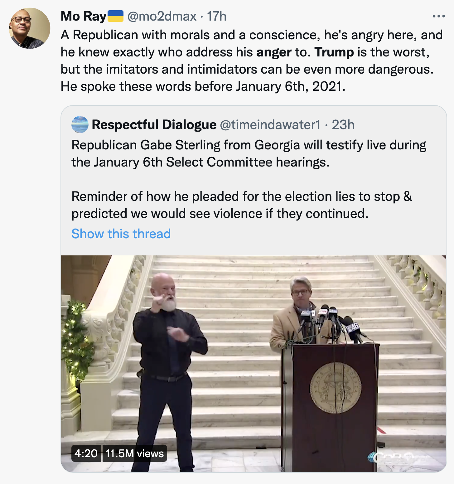 Screen-Shot-2022-06-21-at-2.21.41-PM Trump Deflects Jan. 6 Hearing Rage Onto His Remaining Political Supporters Crime Donald Trump Featured Politics Top Stories 