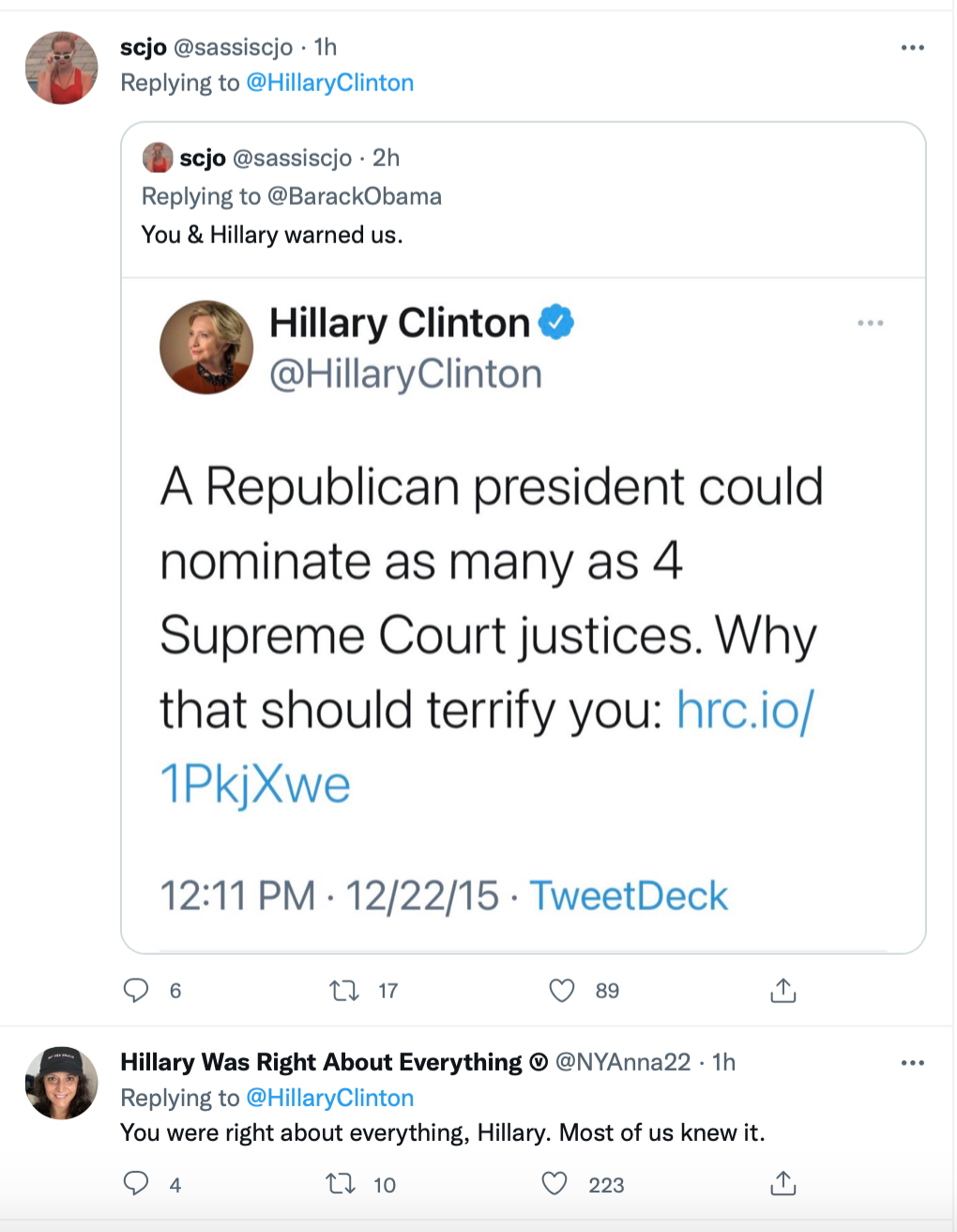 Screen-Shot-2022-06-24-at-12.29.49-PM Hillary Clinton Rips Corrupt SCOTUS & Demands Justice Abortion Featured Feminism Healthcare Hillary Clinton Politics Supreme Court 