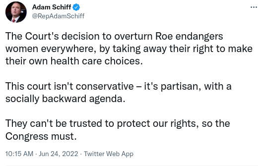 Screenshot-2022-06-25-2.23.49-PM Override Of Filibuster To Make 'Roe' Law Proposed By Adam Schiff Politics Social Media Top Stories 