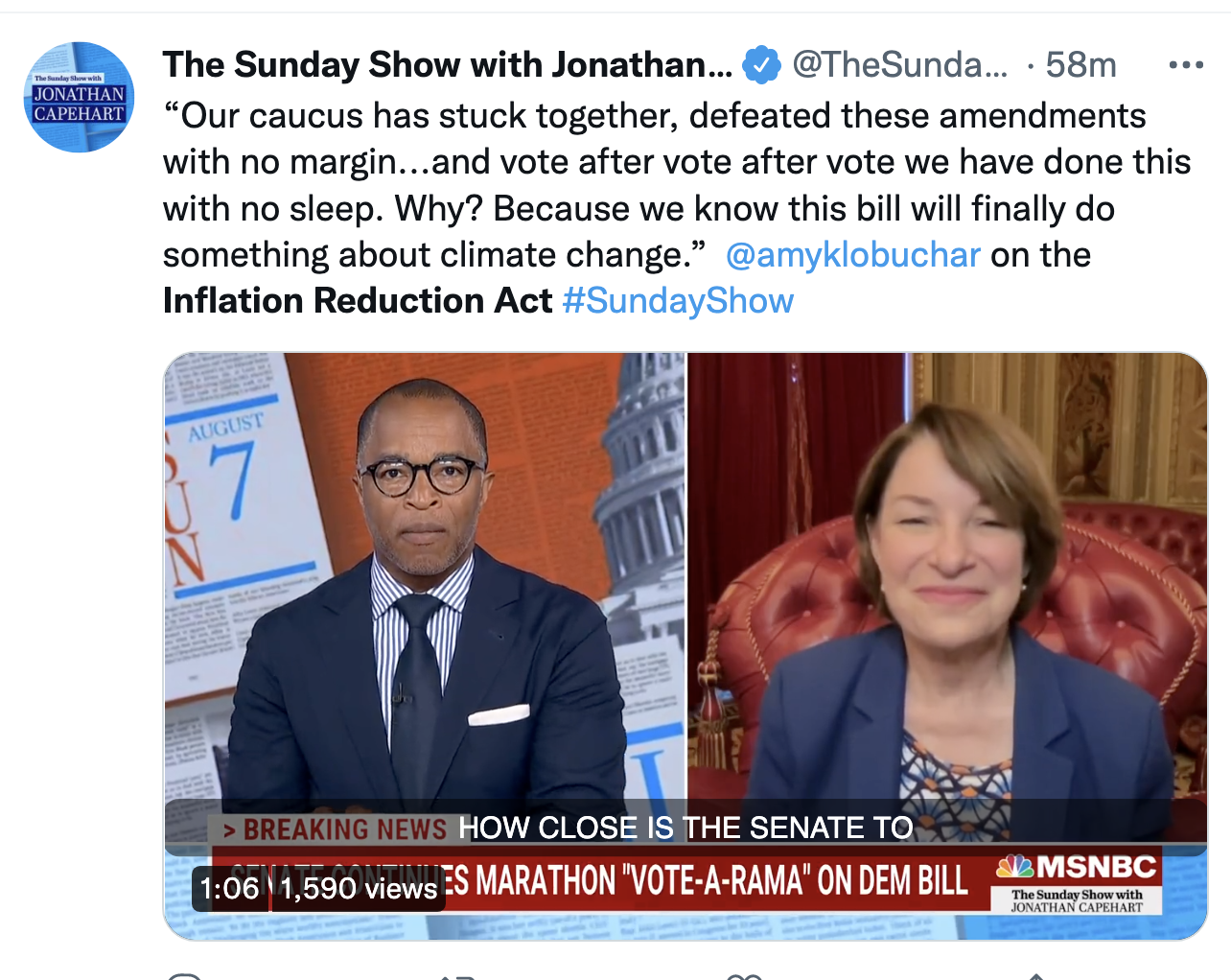 Screen-Shot-2022-08-07-at-10.26.45-AM Democrats Outmaneuver GOP On Historic Legislation In Middle Of Night Environment Featured Healthcare Politics Top Stories 
