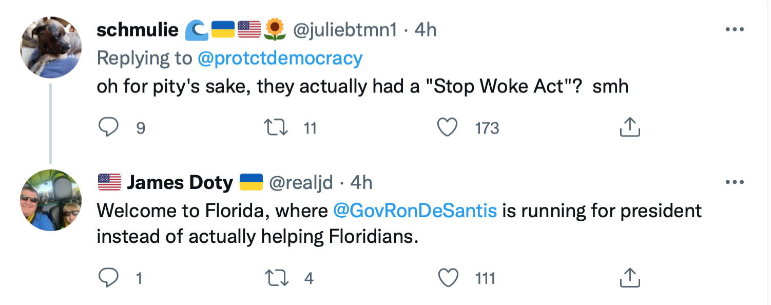 Screen-Shot-2022-08-18-at-7.35.59-PM Ron DeSantis Backed 'WOKE Act' Suspended By Federal Judge Election 2022 Featured LGBT Politics Racism Top Stories Twitter 