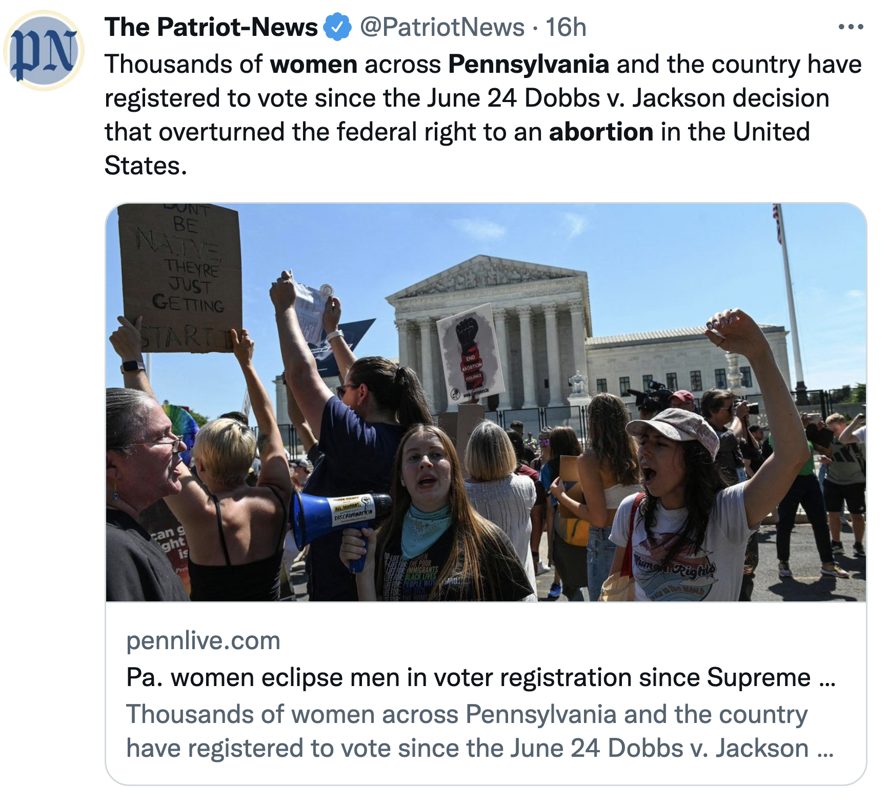 Screen-Shot-2022-08-24-at-9.00.04-AM Voter Registration For Women Soars After SCOTUS Overturned Roe Abortion Featured Politics Top Stories Women's Rights 