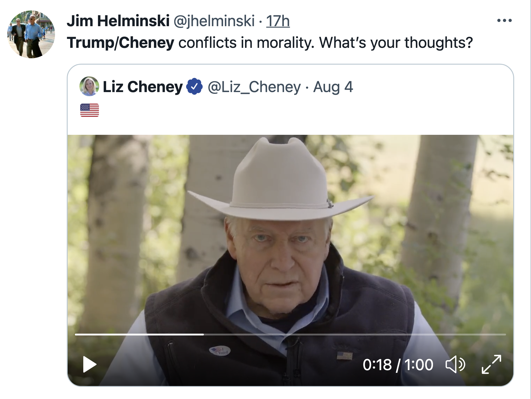 Screen-Shot-2022-09-13-at-10.38.56-AM Liz Cheney Warns Red & Blue America About Dangerous Trump Corruption Corruption Donald Trump Featured Politics Top Stories 