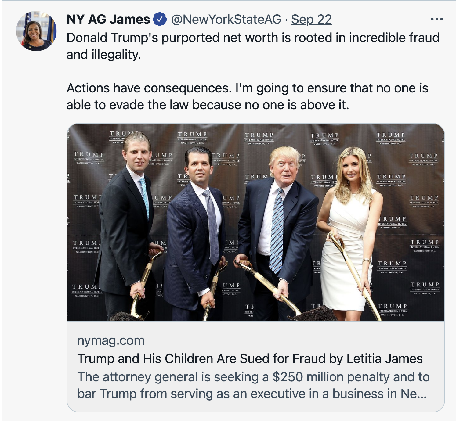 Screen-Shot-2022-09-29-at-4.57.22-PM NY State Moves To 'Fast Track' Trial Against Trump Family Crime Donald Trump Featured Politics Top Stories 