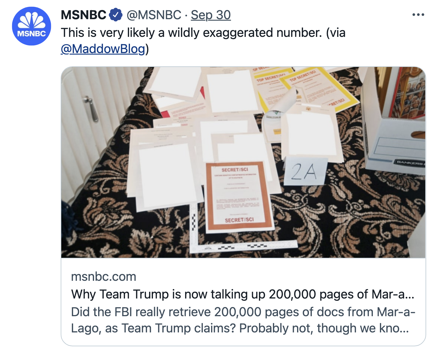 Screen-Shot-2022-10-05-at-1.27.25-PM Trove Of Trump Mar-a-Lago Documents Revealed By Washington Post Crime Donald Trump Featured Politics Top Stories 