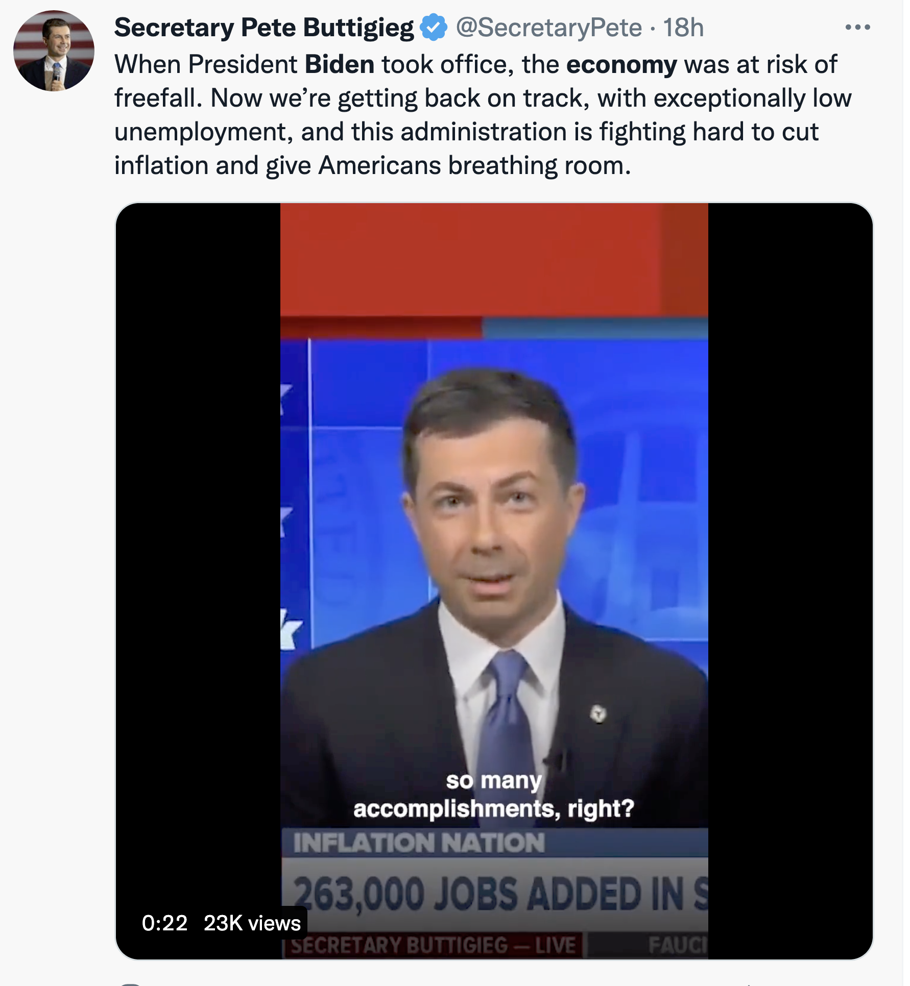 Screen-Shot-2022-10-27-at-9.27.23-AM New Economic Report Debunks GOP Anti-Biden Narrative Domestic Policy Economy Featured Politics Top Stories 