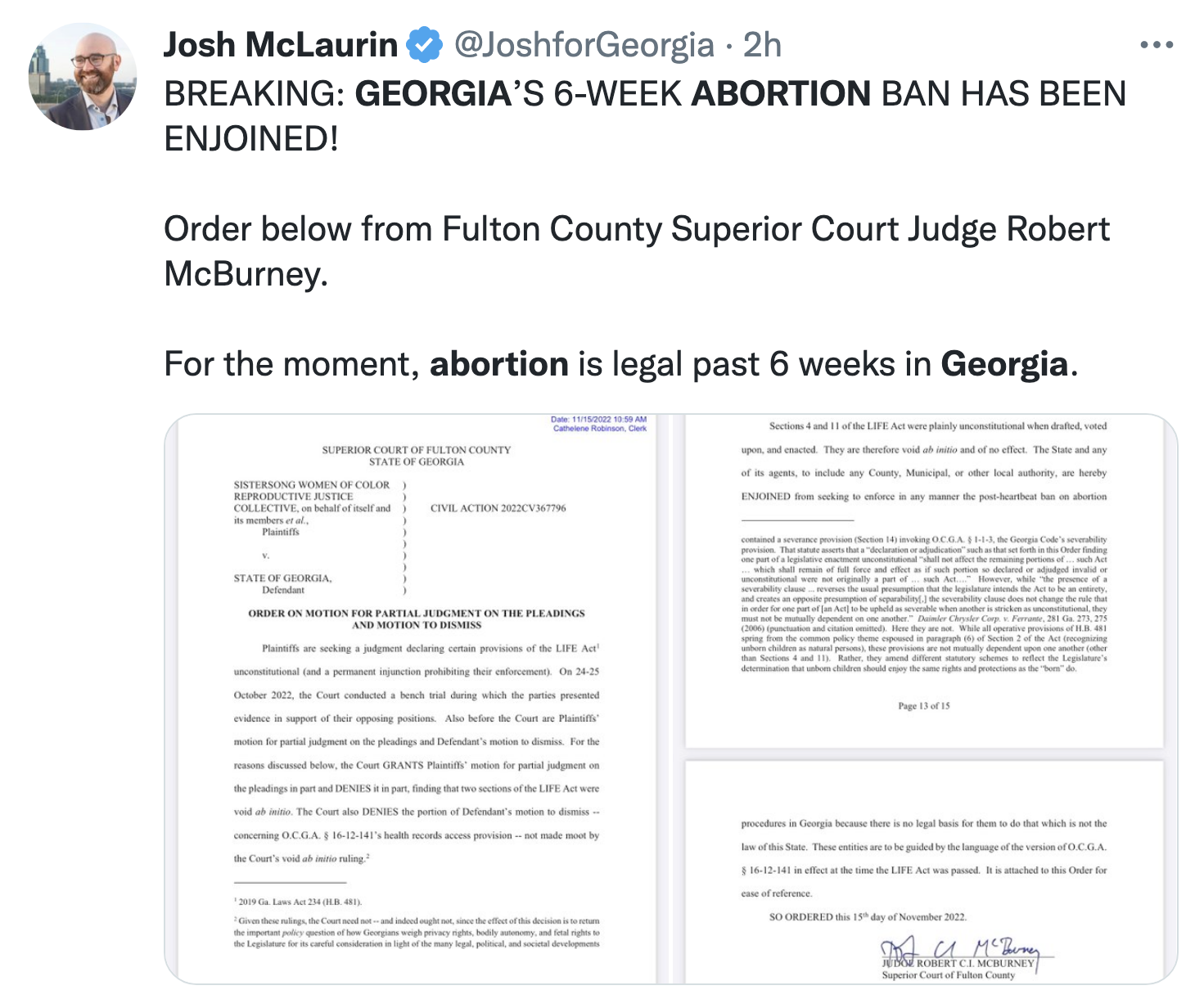 Screen-Shot-2022-11-15-at-2.11.00-PM Judge Overturns 6-Week Abortion Ban For Violating U.S. Constitution Abortion Featured Politics Top Stories Women's Rights 