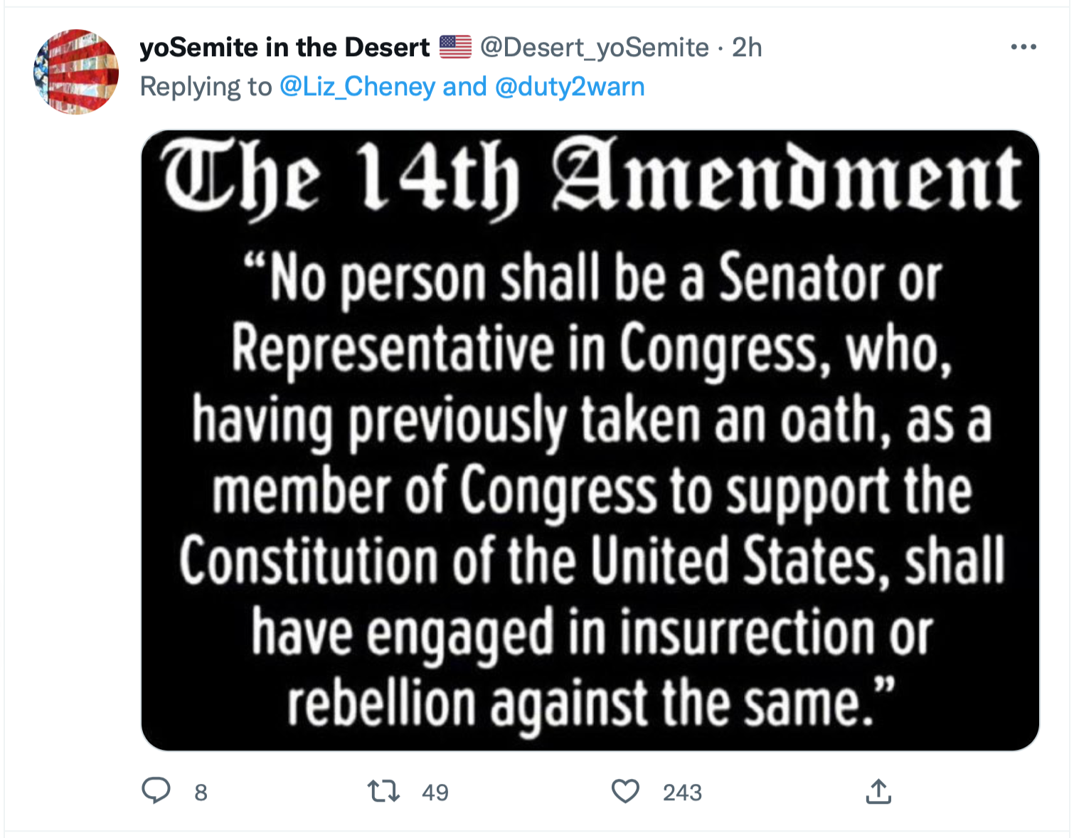 Screen-Shot-2022-12-04-at-5.18.51-PM Liz Cheney Condemns Trump For Demand To Abolish Constitution Corruption Crime Donald Trump Featured Politics Top Stories Twitter 
