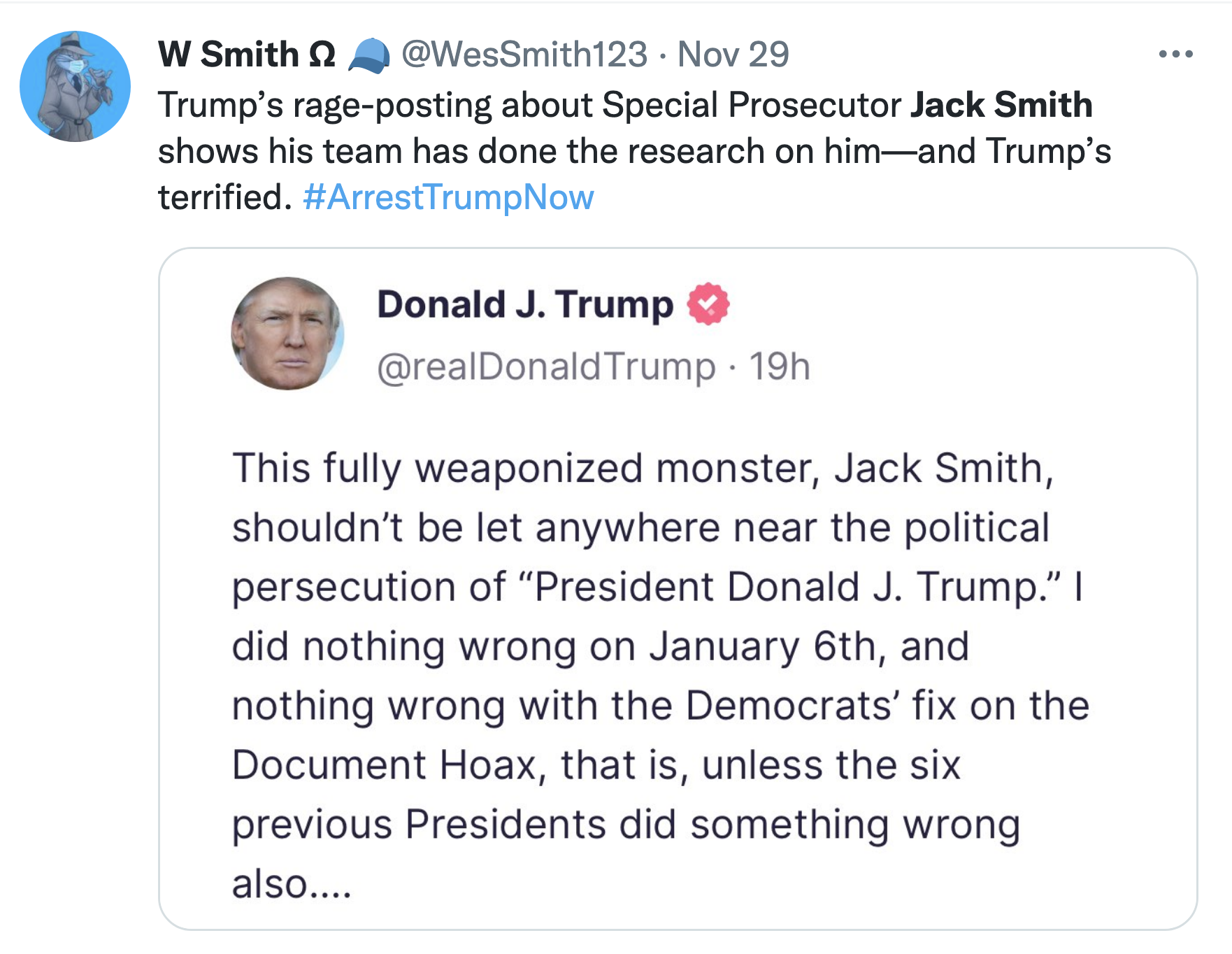 Screen-Shot-2022-12-06-at-12.57.26-PM Jack Smith Targets Trump Communications With Subpoenas Crime Donald Trump Featured Politics Top Stories 