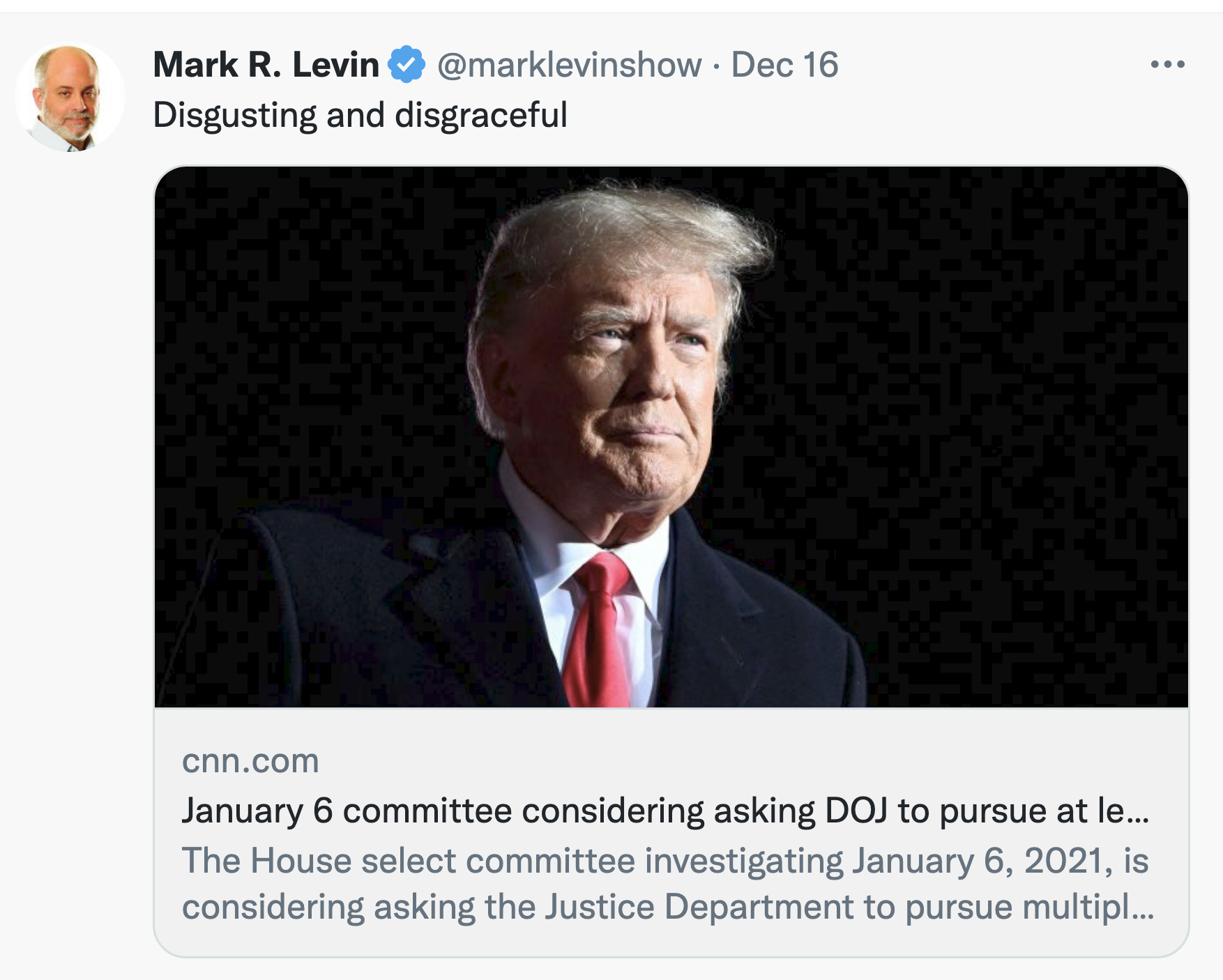 Screen-Shot-2022-12-19-at-9.18.58-AM January 6 Committee Begins Referring Trump For Criminal Charges Crime Donald Trump Featured Politics Top Stories 