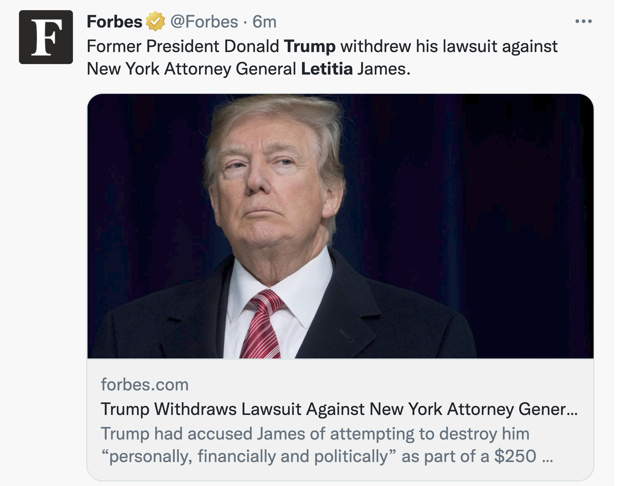 Screen-Shot-2023-01-20-at-11.07.13-AM Trump Lawsuit Against NY AG Letitia James Flops Hard Crime Donald Trump Featured Politics Top Stories 