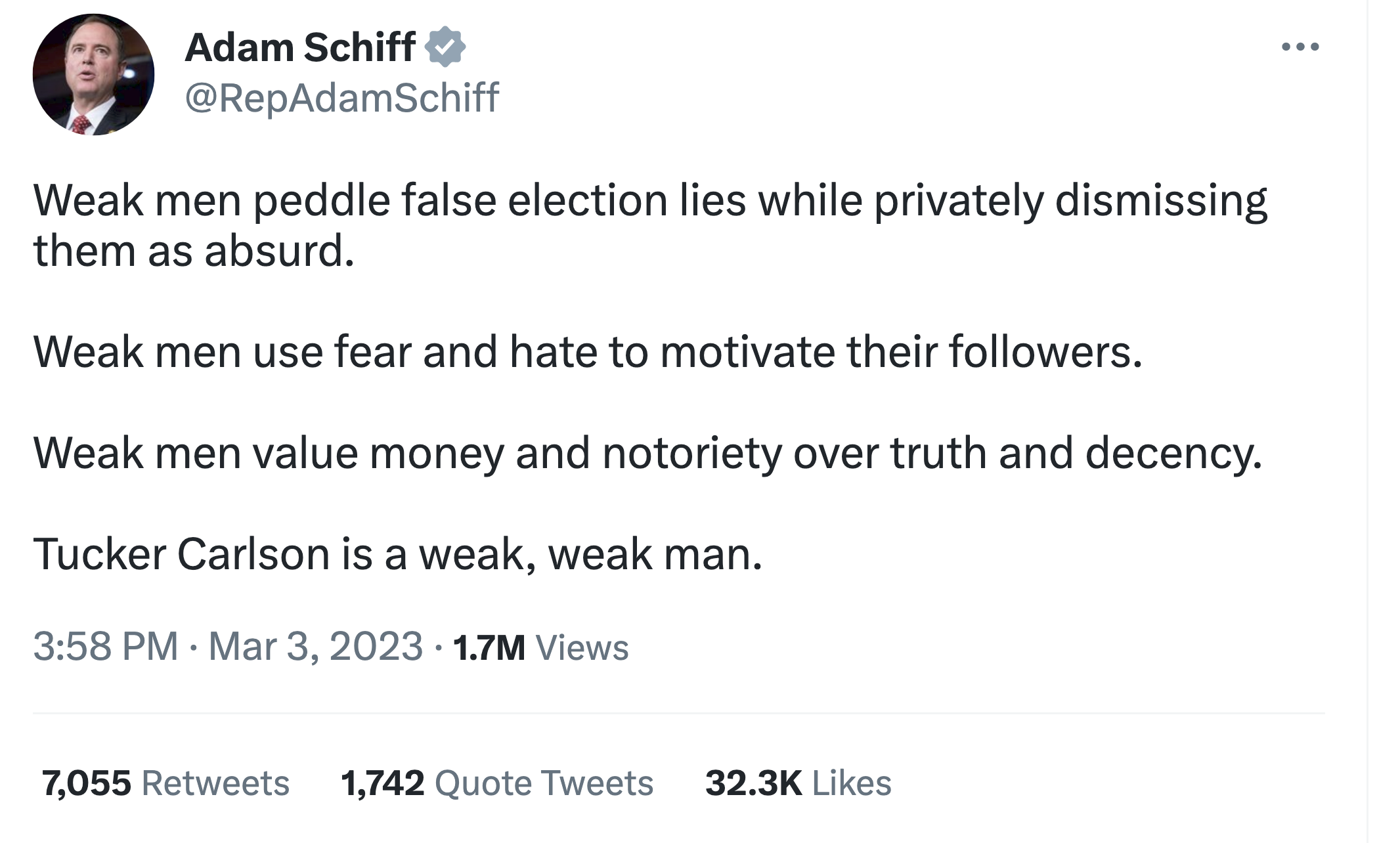 Screen-Shot-2023-03-06-at-8.54.13-AM Schiff Exposes Corruption By Tucker Carlson & Rupert Murdoch As Trial Looms Corruption Featured Media Politics Top Stories 